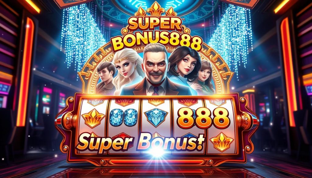 กราฟิกสล็อต Super Bonus888