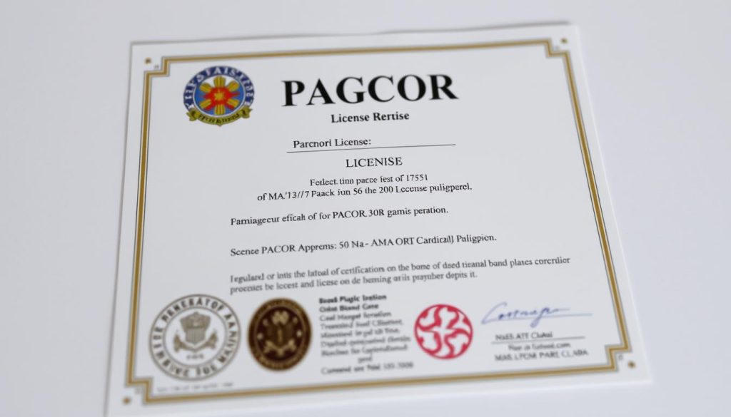 ใบอนุญาต PAGCOR